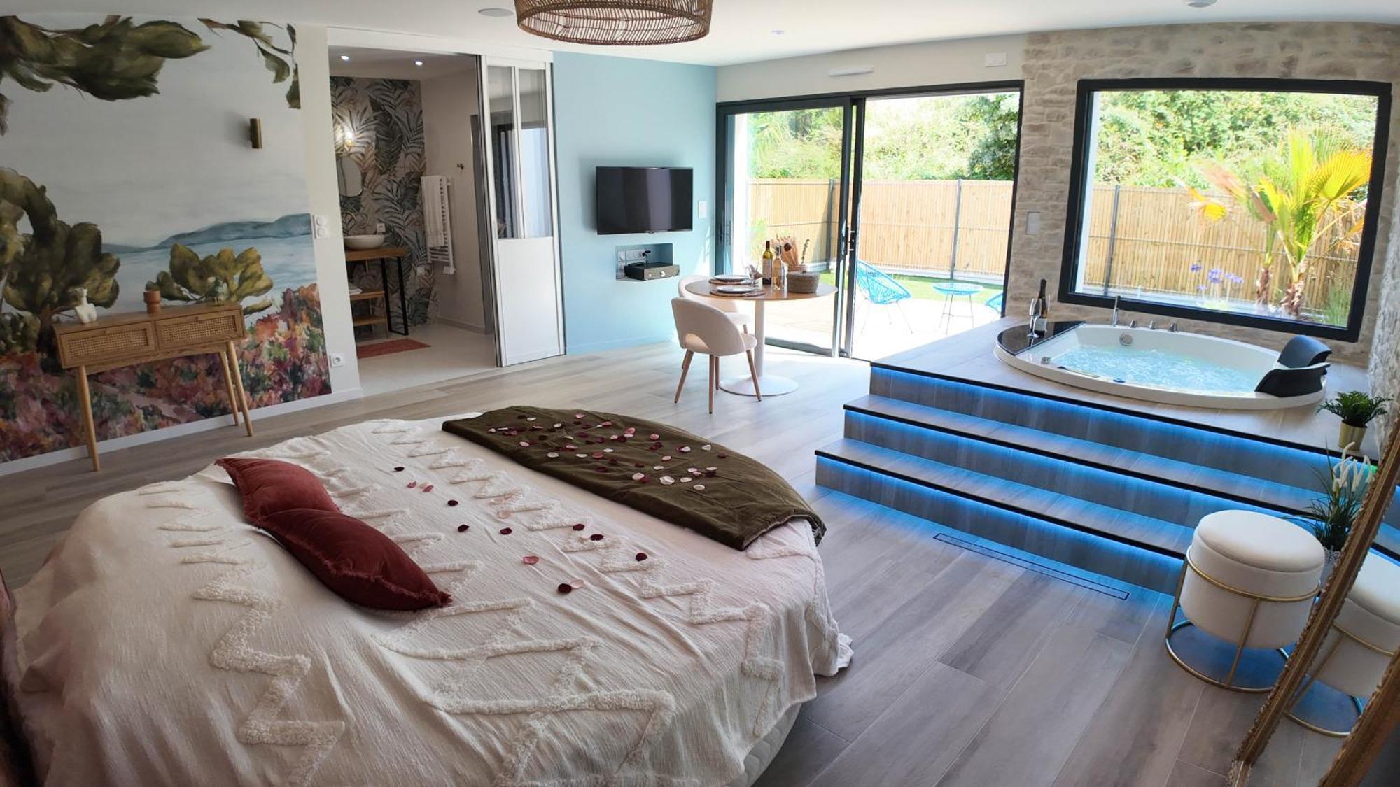 Les Suites Du Payre - Suite Romance Saint-Hilaire-de-Talmont ภายนอก รูปภาพ